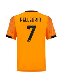 Billige AS Roma Lorenzo Pellegrini #7 Bortedrakt 2025-26 Kortermet